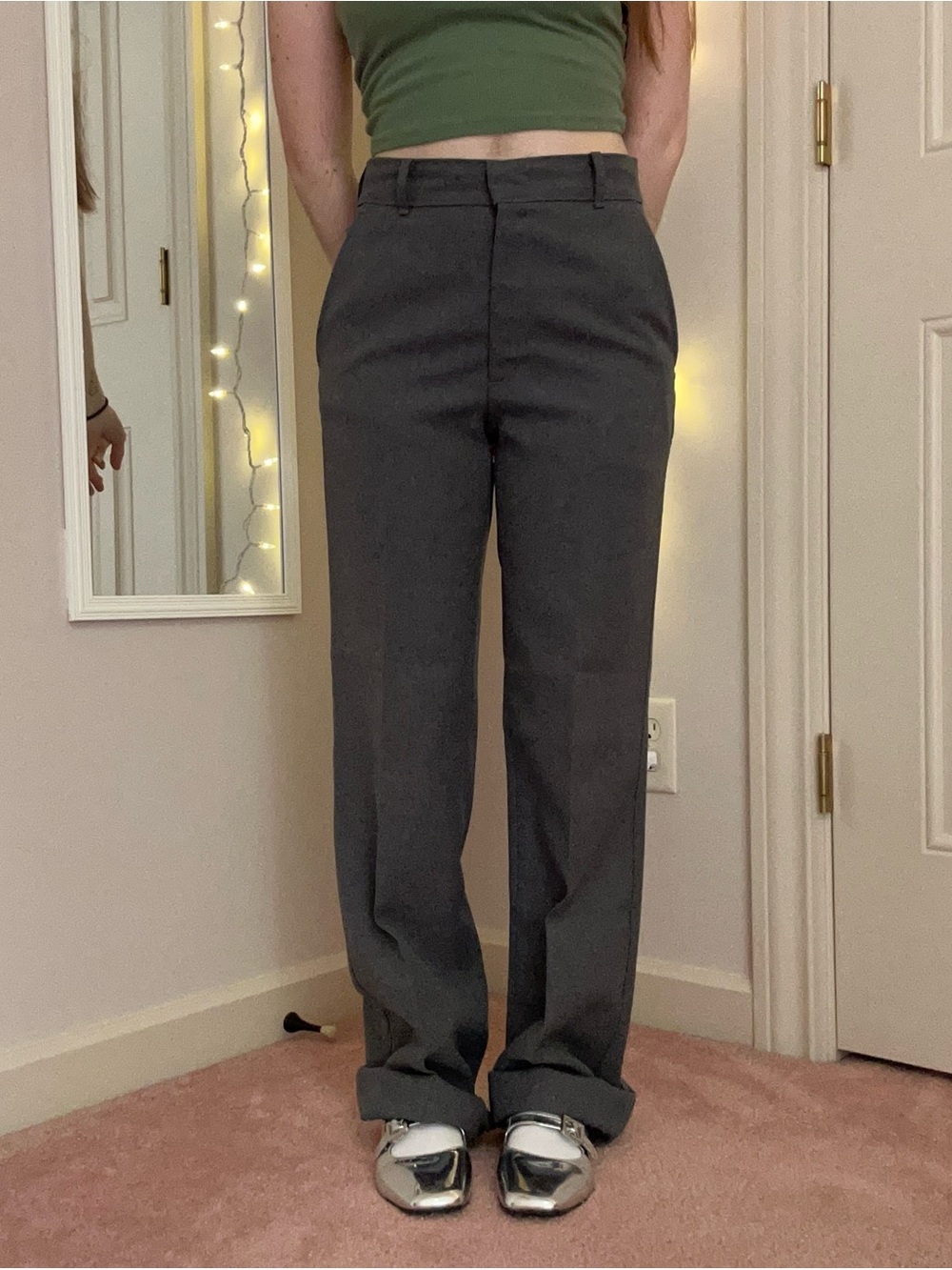 Vintage Grey Farah Trousers